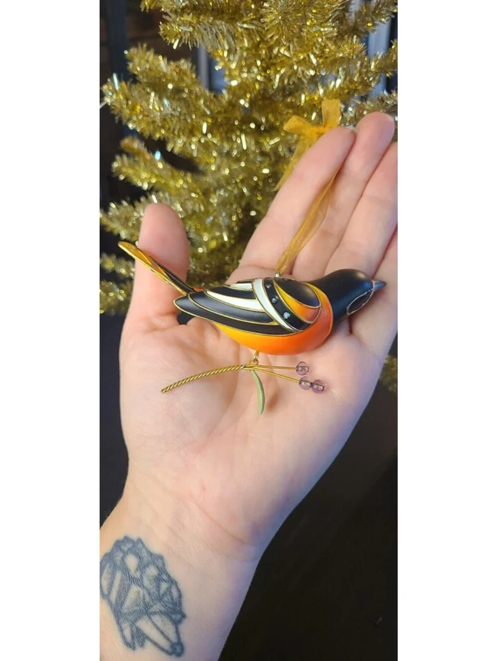 Hallmark Keepsake The Beauty Of Birds Baltimore Oriole 7th in Series 2011